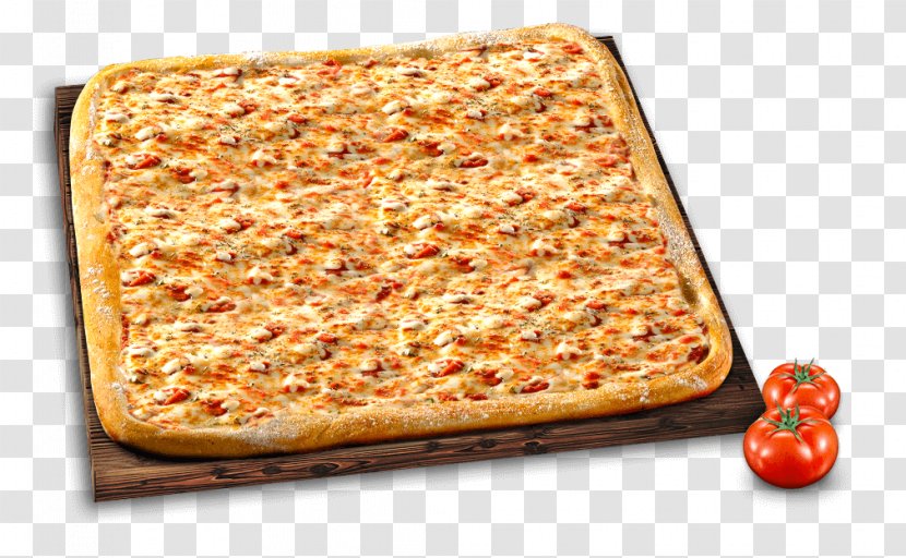 Sicilian Pizza Italian Cuisine Chicago-style Tele - Cheese - PIZZA MARGHERITA Transparent PNG