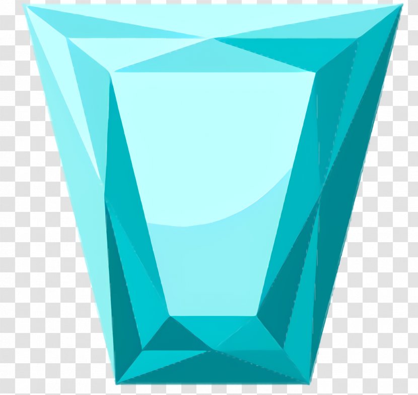 Background Green - Aqua - Symmetry Gemstone Transparent PNG