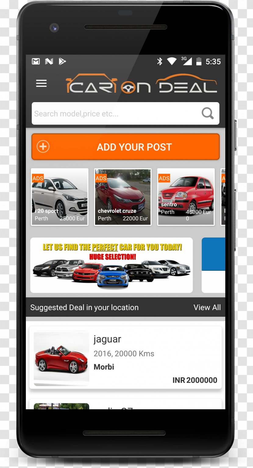 Smartphone Car Mobile Phones Deal App Android - Gadget Transparent PNG