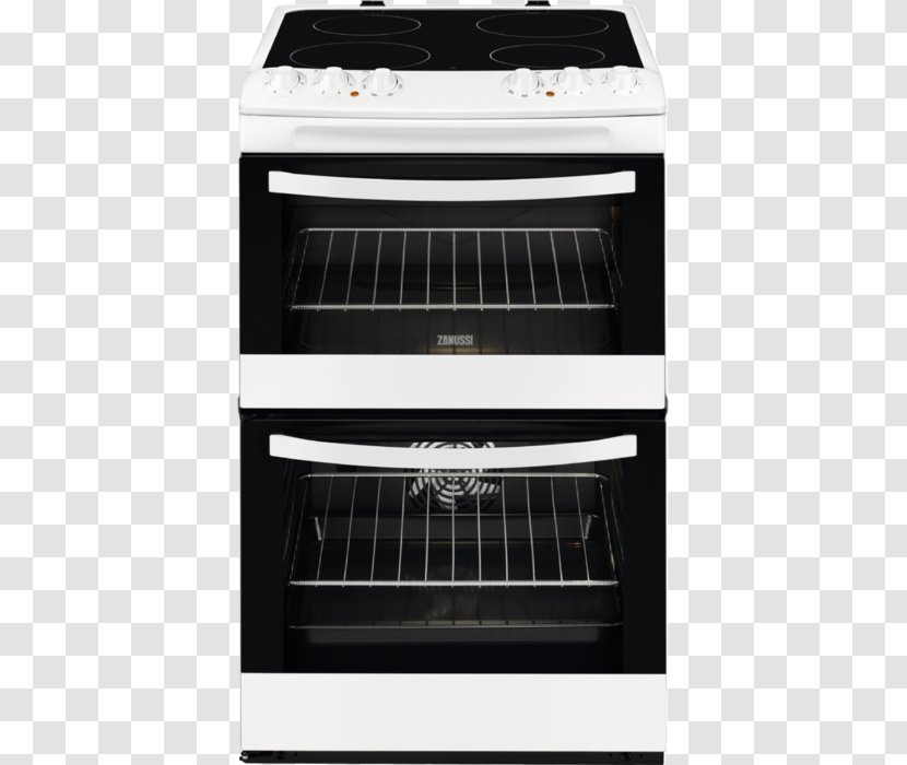 Electric Cooker Zanussi Hob Cooking Ranges - Ceramic - Refrigerator Transparent PNG