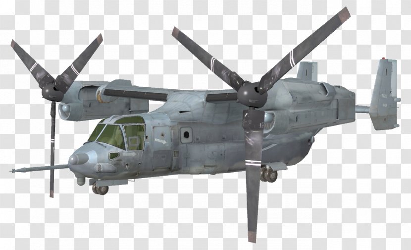 Bell Boeing V-22 Osprey Helicopter Quad TiltRotor Aircraft - Engine - Modern Transparent PNG