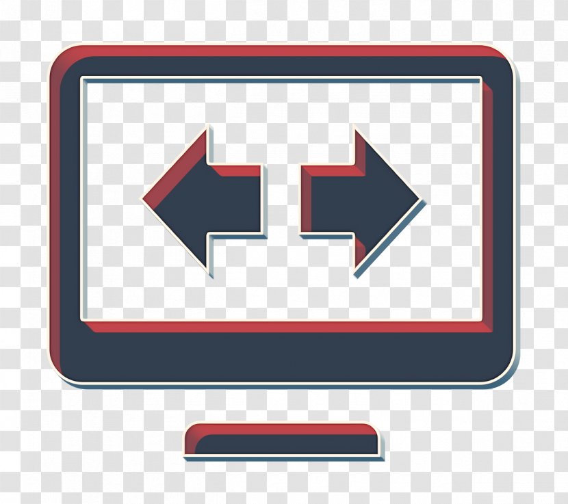 Exchange Arrow - Monitor Icon - Rectangle Sign Transparent PNG