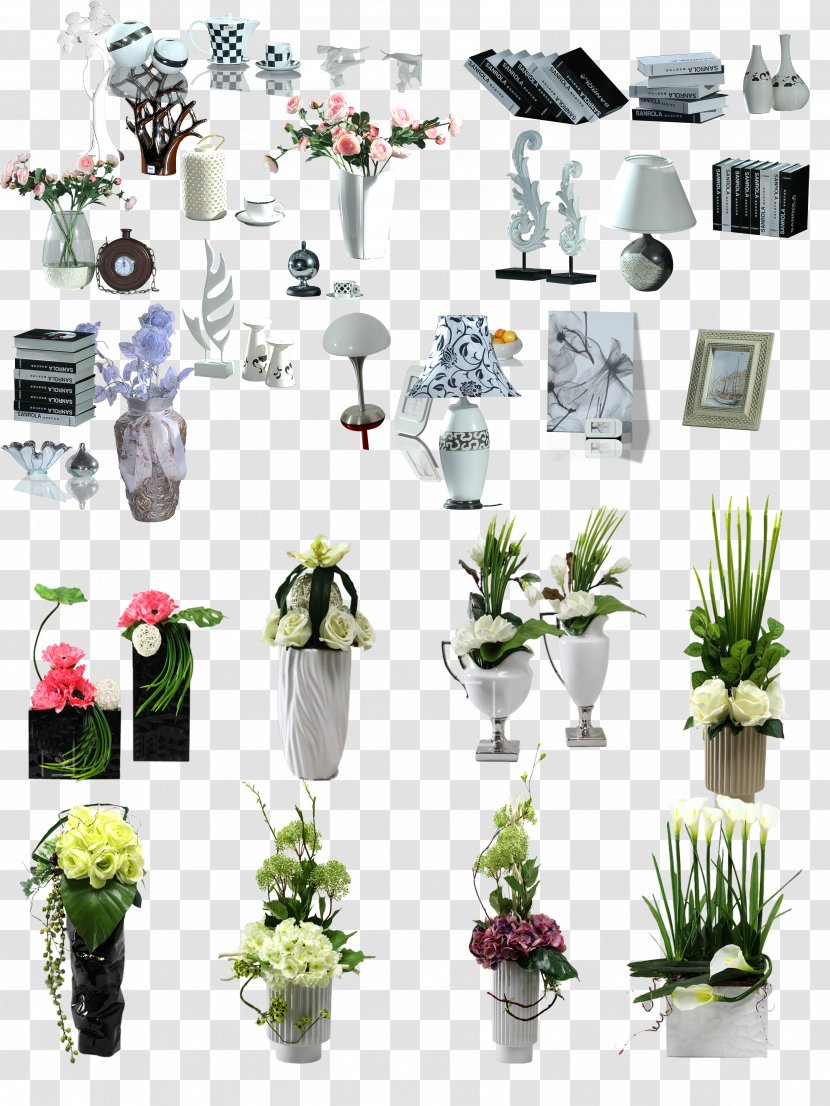 Floral Design Vase Flowerpot - Tree - Flower Photos Transparent PNG