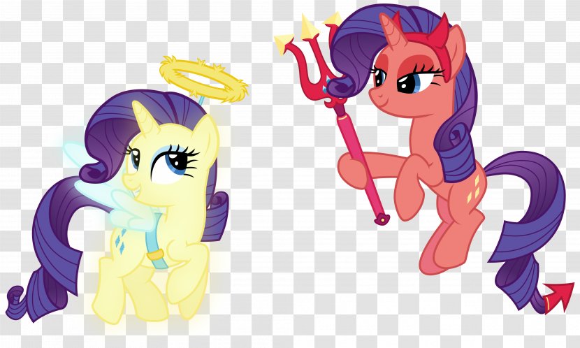 Rarity Devil My Little Pony: Friendship Is Magic - Cartoon - Season 6 AngelSpice Vector Transparent PNG