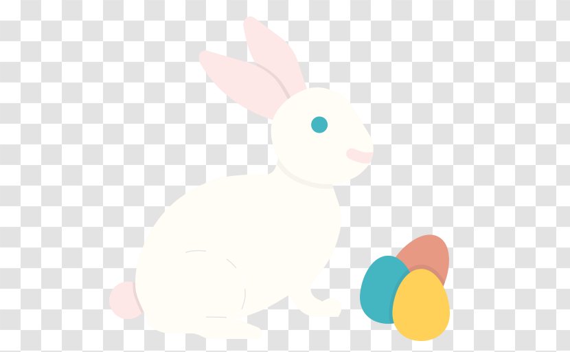 Hare Domestic Rabbit Easter Bunny Pet - Cartoon - Eggs Transparent PNG