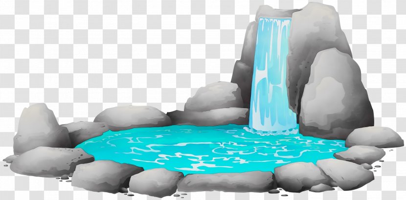 Water Aqua Animation - Wet Ink Transparent PNG
