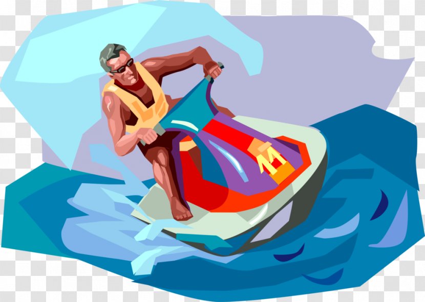 Personal Watercraft Sea-Doo Jet Ski Illustration - Art Transparent PNG