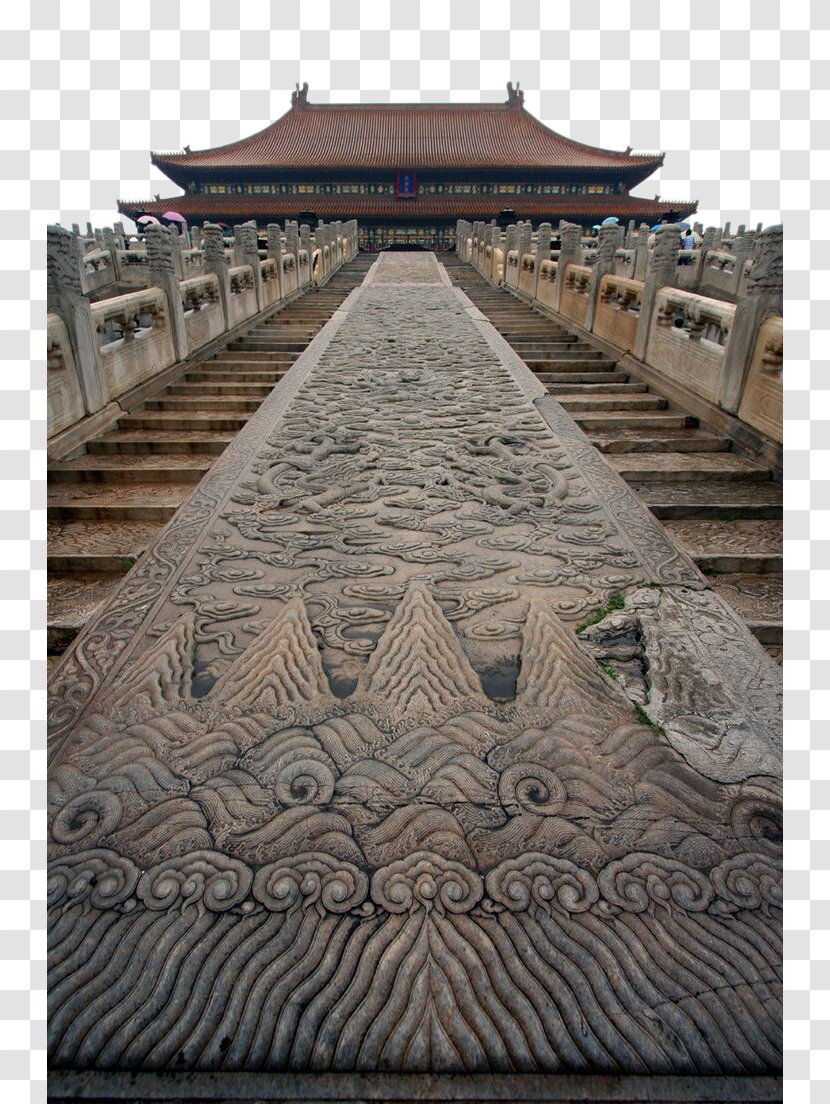 Forbidden City Great Wall Of China Hall Supreme Harmony Terracotta Army Mount Tai - Taipei - Ladder Transparent PNG