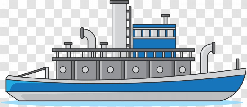 Vector Graphics Illustration Design Euclidean - Tugboat - Vehicle Transparent PNG