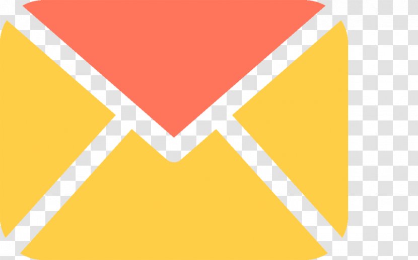 Email Yellow Download Bounce Address - Text Transparent PNG