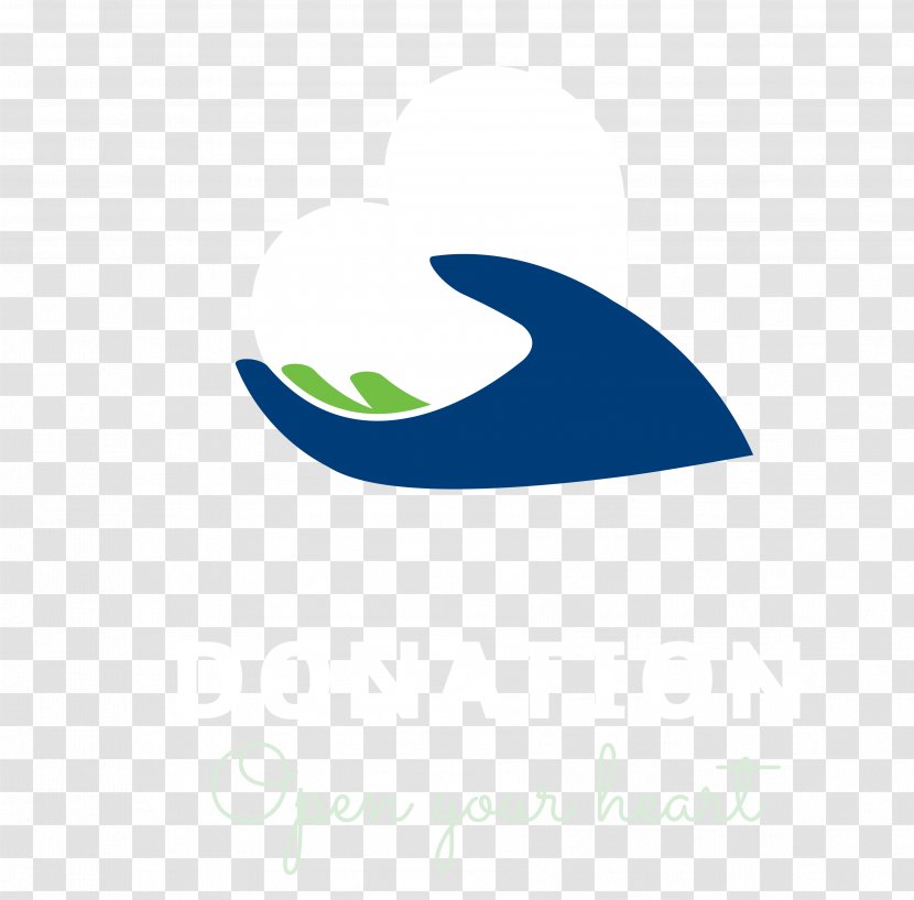 Blue Love Donation Logo - Brand Transparent PNG