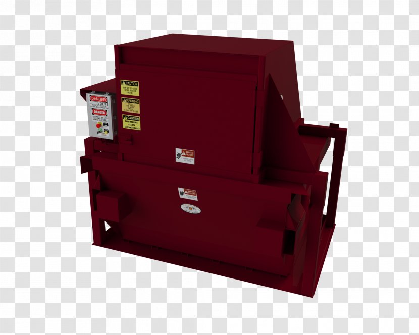 Compactor Waste Baler Chute Crusher - Container Transparent PNG