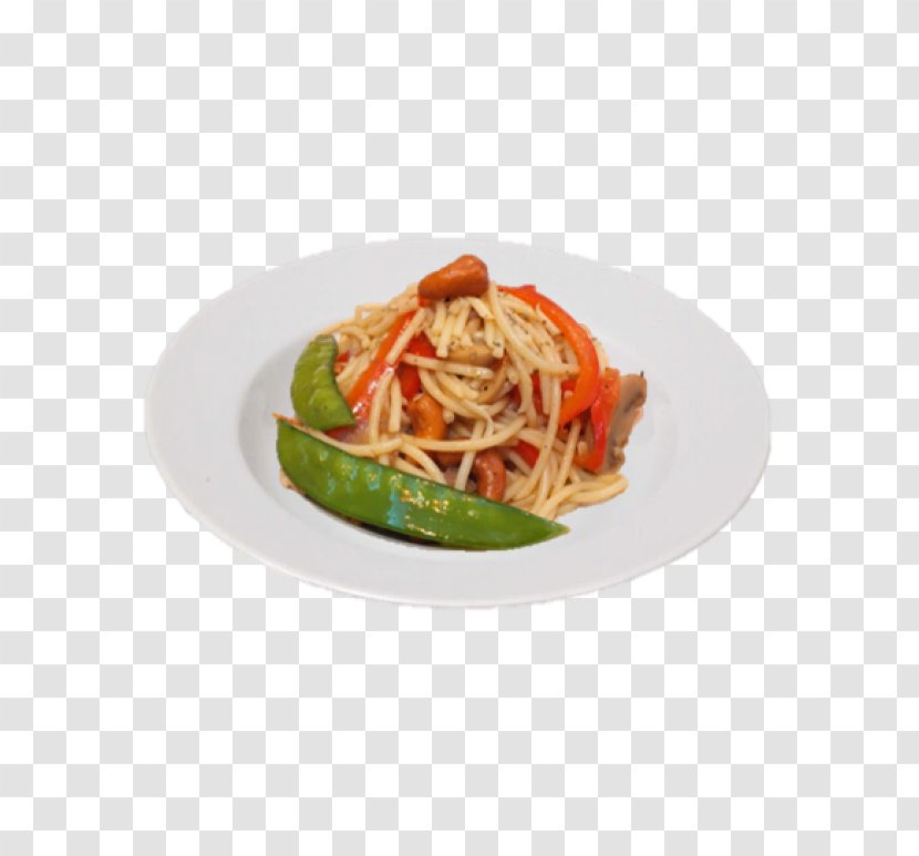 Spaghetti Alla Puttanesca Chinese Noodles Chow Mein Fried Lo - Naporitan - Aglio Olio Transparent PNG