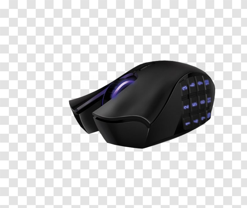 Computer Mouse Razer Naga Epic Chroma Inc. Gaming Keypad - Wireless Transparent PNG