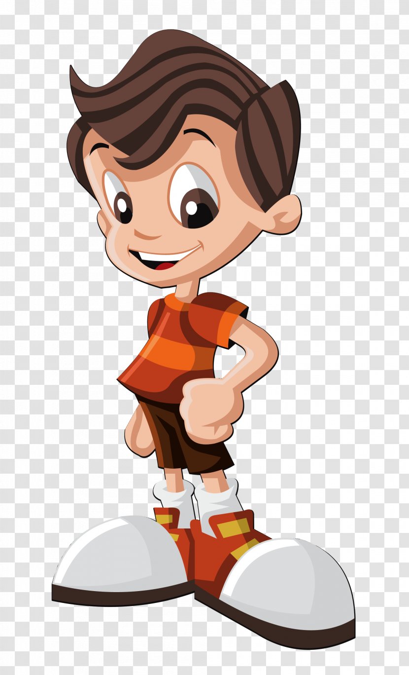 Cartoon Child Royalty-free - Shoe - Boy Transparent PNG