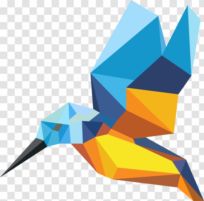 Logo Graphic Designer Triangulation Polygon - Geometry - Design Transparent PNG