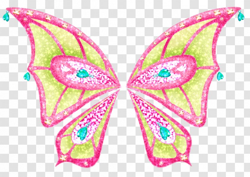 Butterfly Flora Tecna Mythix Butterflix - Fairy Transparent PNG