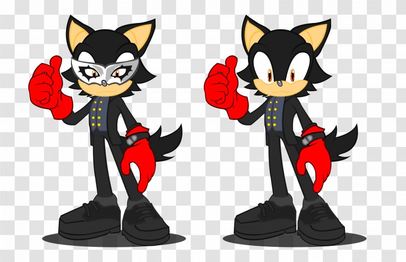 Cat Sonic Forces The Hedgehog Persona 5 Illustration - Like Mammal Transparent PNG