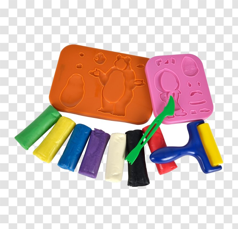 Masha Play-Doh White Pink Plasticine - Playdoh - Toy Transparent PNG