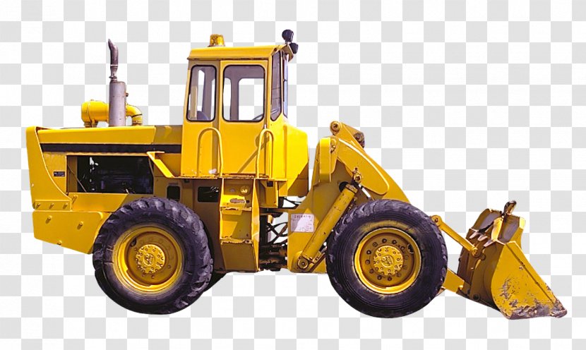 Bulldozer Tractor - Excavator Transparent PNG