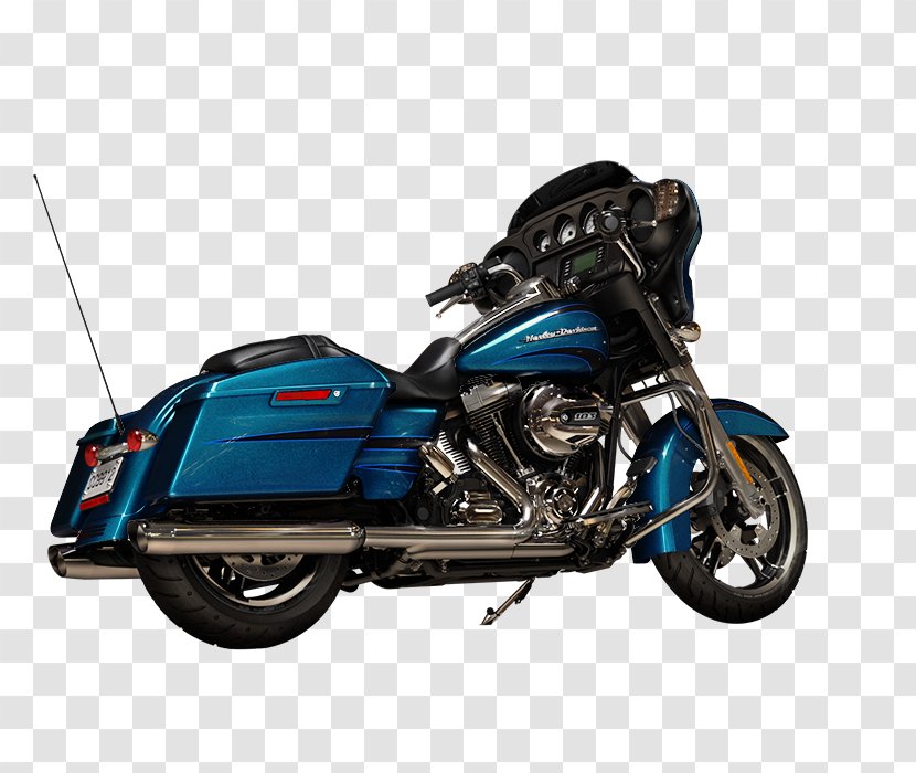 Harley-Davidson Street Glide Motorcycle Softail - Cruiser Transparent PNG