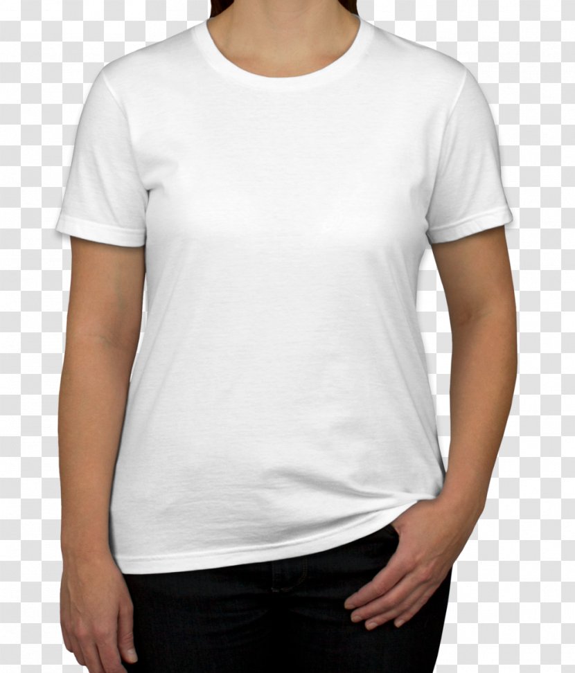 T-shirt Neckline Sleeve Blouse - Top - Tshirt Transparent PNG