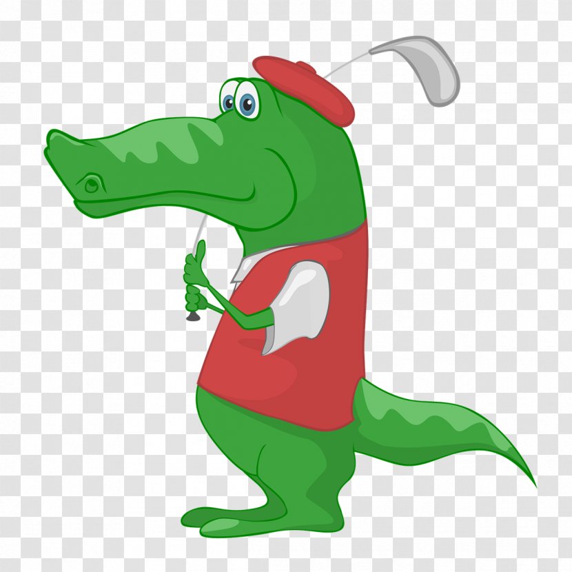 Alligator Cartoon - Animal Figure Transparent PNG