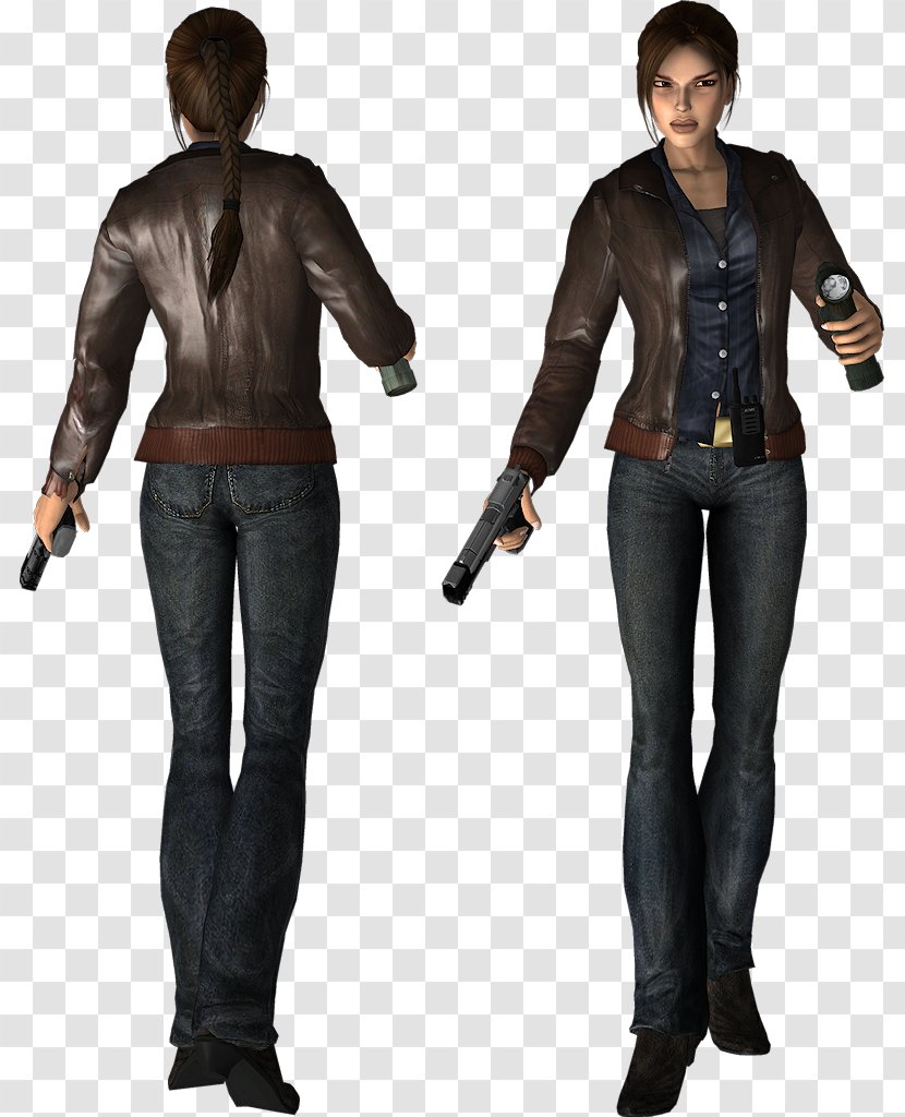 Leather Jacket Shirt Clothing - Thread Transparent PNG