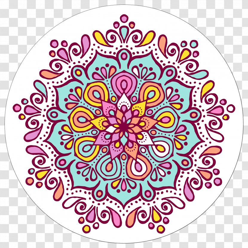 Floral Ornament - Paisley - Sticker Kaleidoscope Transparent PNG