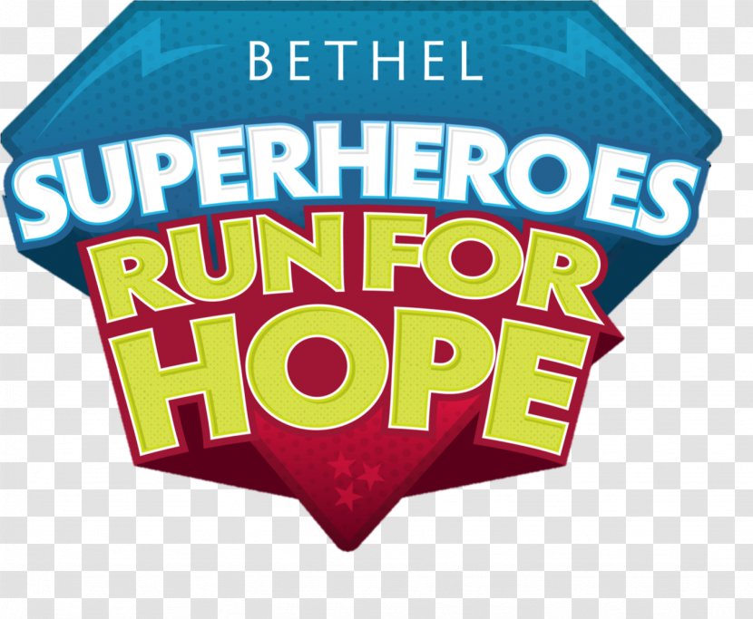 Bethel Bible Village Superhero 5K Run Logo Racing - Chattanooga - Background Transparent PNG