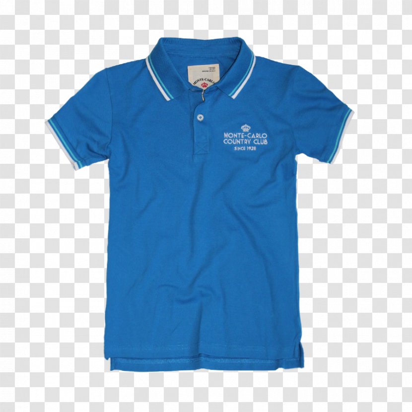 T-shirt Polo Shirt Piqué Blue Transparent PNG
