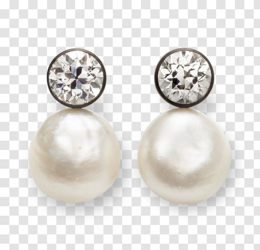 Earring Pearl Gemstone Jewellery Brilliant - Material - Treasure Jewels Cut Out Transparent PNG