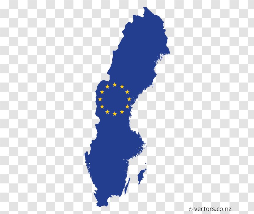 World Map Sweden - Mapa Polityczna Transparent PNG