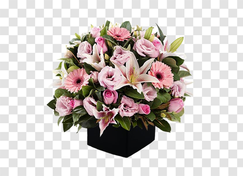 Rose Floral Design Cut Flowers Flower Bouquet - Flowerpot Transparent PNG