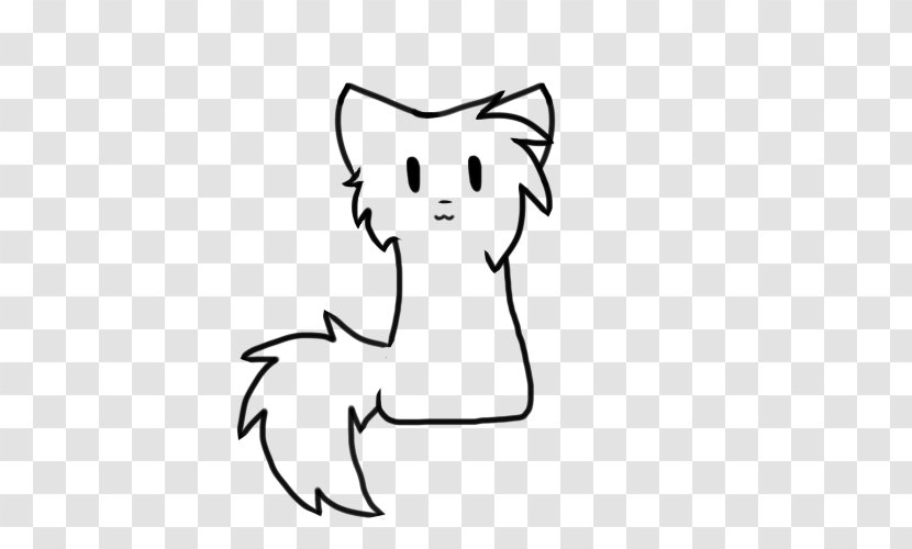 Cat Kitten Line Art Drawing Clip - Tree Transparent PNG