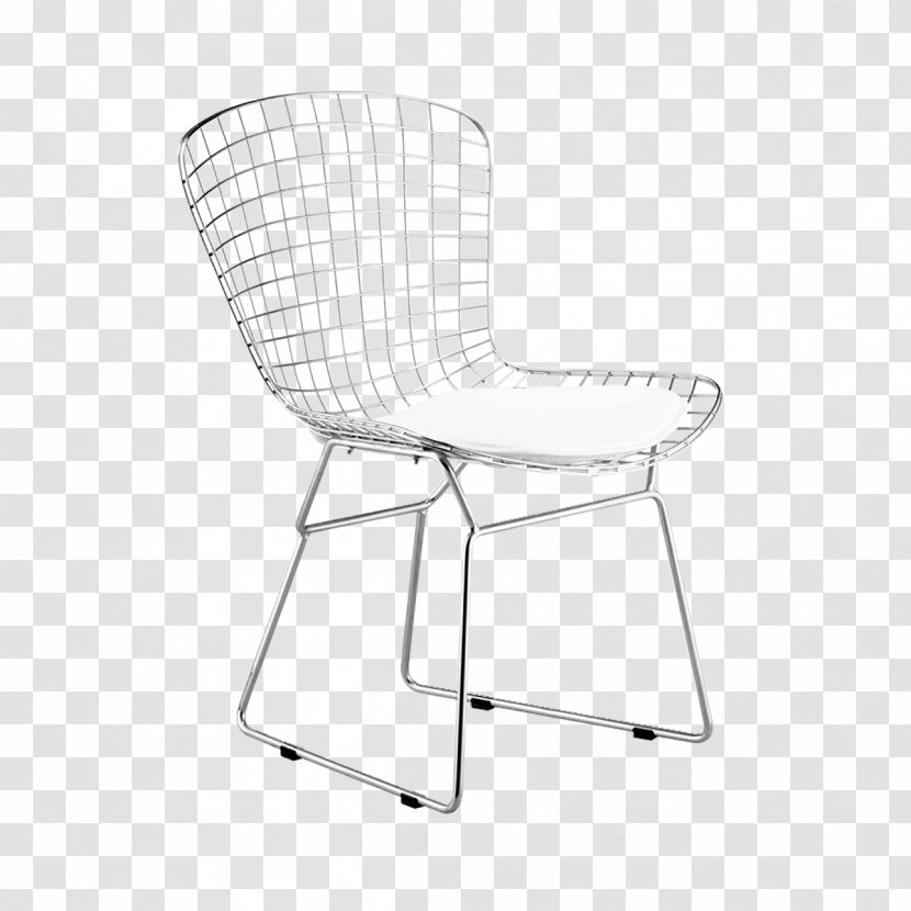 Wire Chair (DKR1) Eames Lounge Dining Room Furniture - Outdoor Transparent PNG