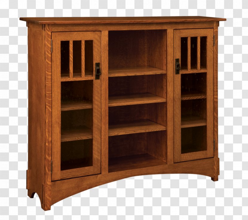 Mission Style Furniture Bookcase Shelf Door Transparent PNG