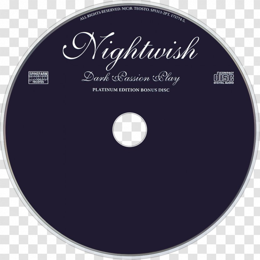 Compact Disc Dark Passion Play Nightwish From Wishes To Eternity Wishmaster - Frame Transparent PNG