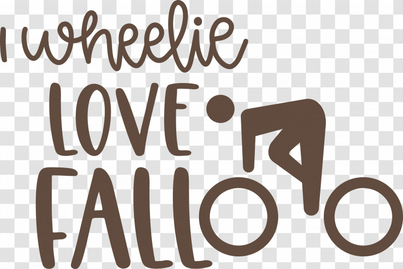 Love Fall Love Autumn I Wheelie Love Fall Transparent PNG