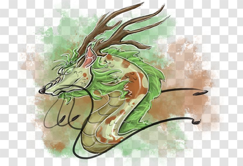 Dragon Drawing /m/02csf Organism - Art Transparent PNG