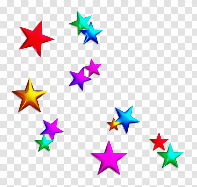 Star Clip Art Confetti Transparent PNG