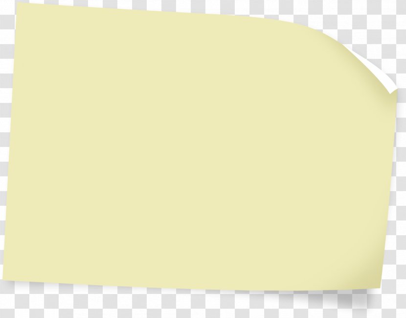 Paper Post-it Note Material Clip Art - Drawing Transparent PNG