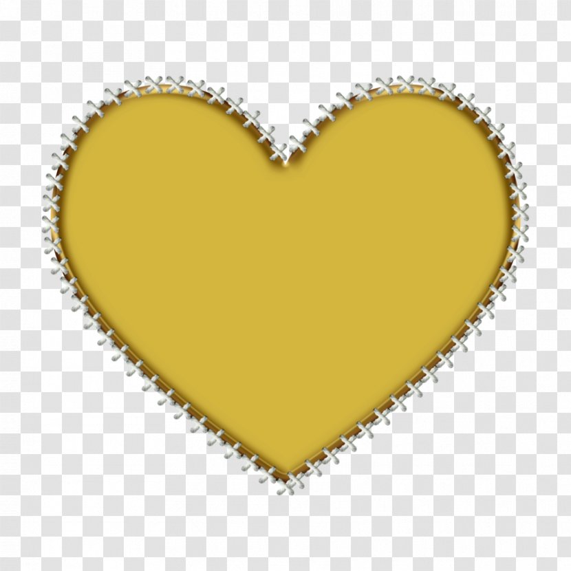 Heart - Yellow - Hearts Transparent PNG