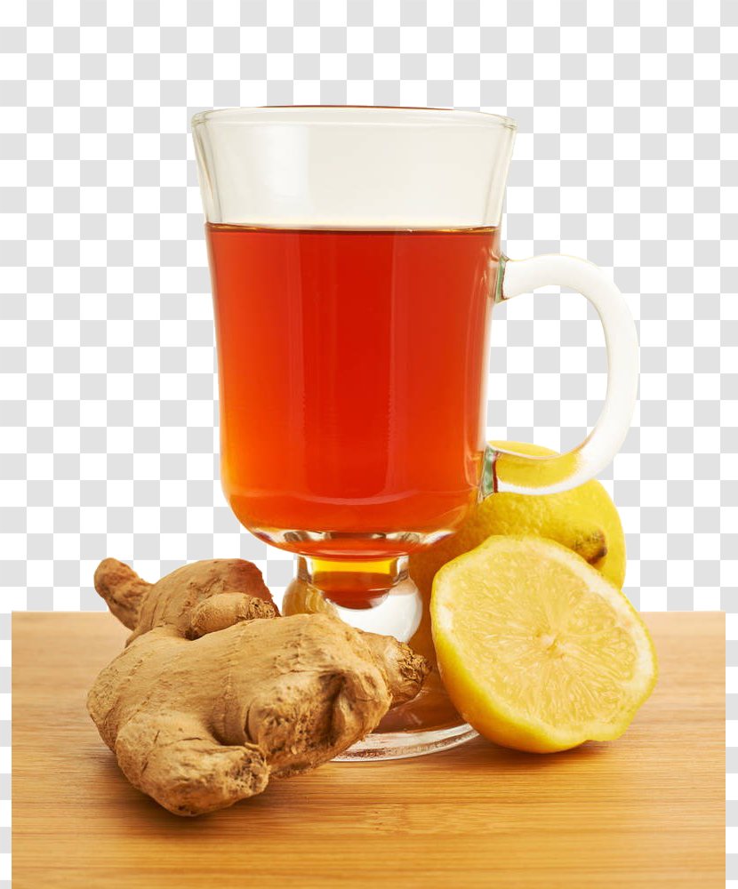 Ginger Tea Juice Grog - Elderflower Cordial - Brown Sugar, Image Transparent PNG
