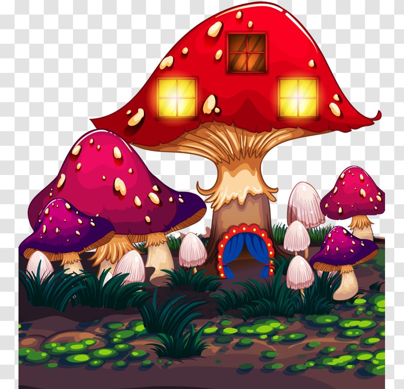 Insect Mushroom Illustration - House Transparent PNG