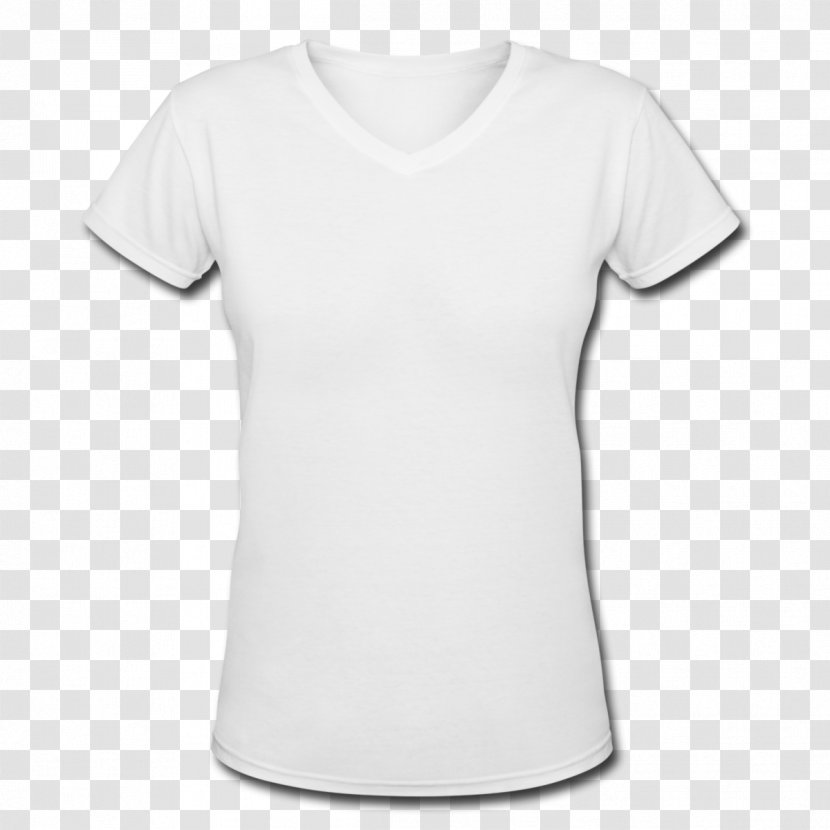 T-shirt Hoodie Clothing Neckline - Blank T Shirt Clipart Transparent PNG