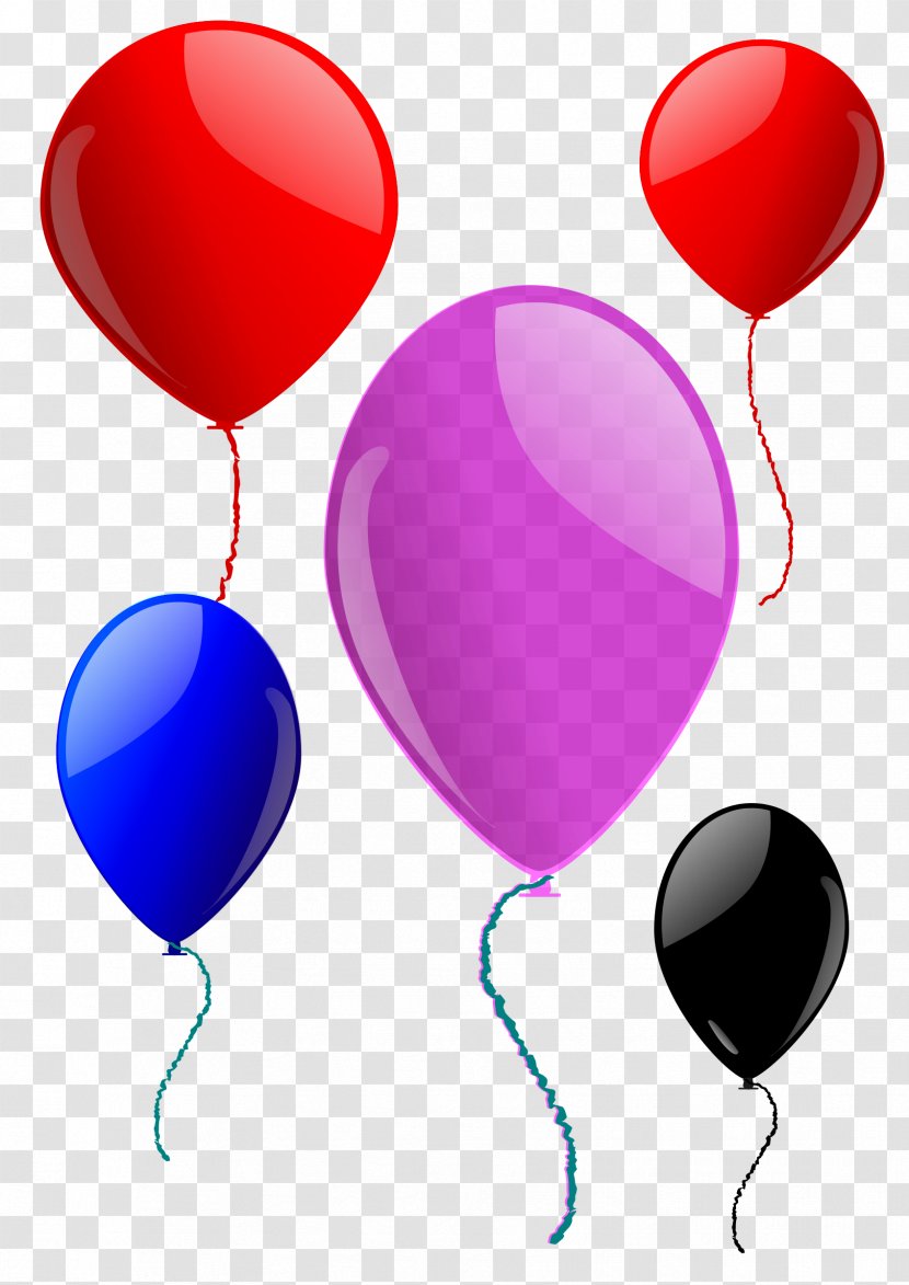 Balloon Clip Art - Gift - Parachute Transparent PNG
