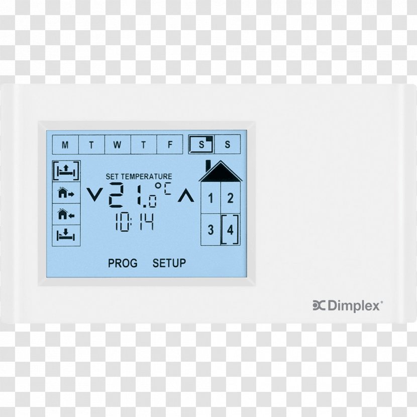 Dimplex CX-MPC Smart Thermostat Electric Heating Heater - Free WiFi Zone Transparent PNG