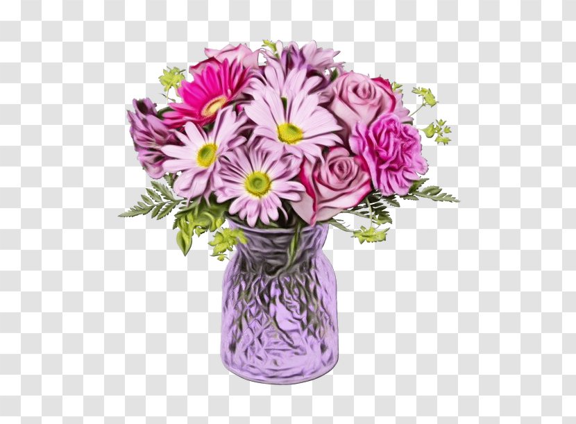 Flower Flowering Plant Bouquet Cut Flowers - Petal - Violet Transparent PNG