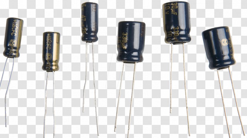 Aluminum Electrolytic Capacitor Electronic Component Electrolyte - Device - Symbol Transparent PNG